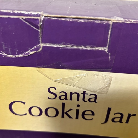 Ceramic Santa Cookie Jar With Box - Picture 12 of 12